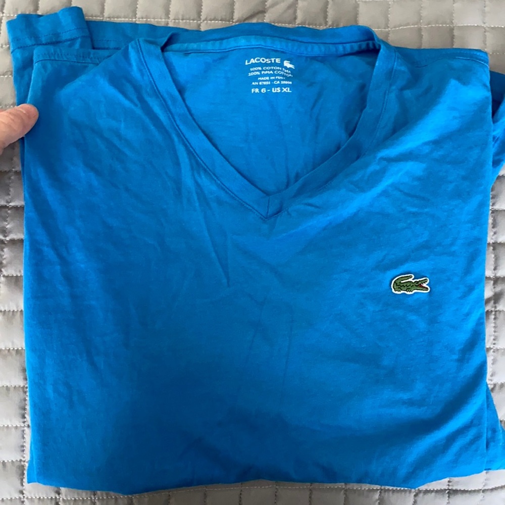 Men’s Lacoste V-neck
